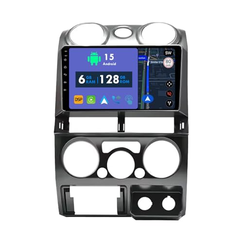 RoverOne Autoradio GPS pour Chevrolet Colorado 2006-2012 pour Isuzu D-MAX MU-71 2008-2012 Carplay Android Autoradio stéréo Bluetooth Navigation par satellite