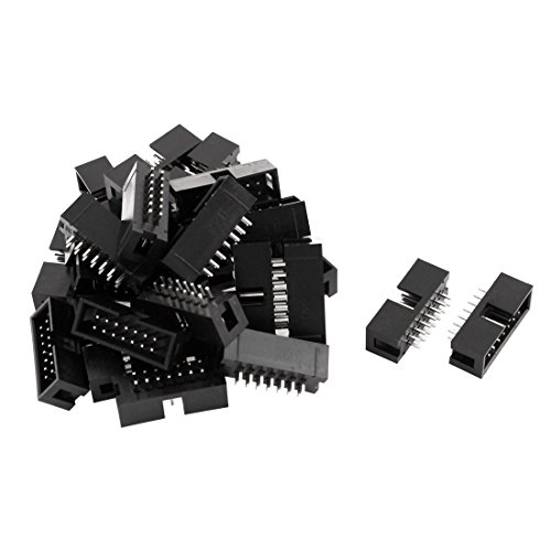 Conector IDC 2x7 de 14 pines macho recto de 2.54mm sourcing map 2