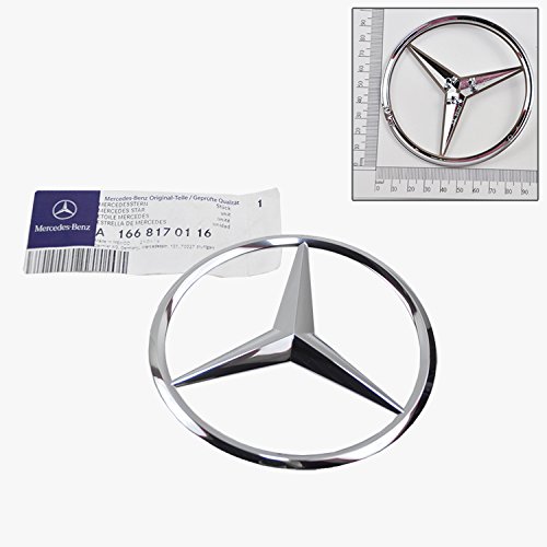 Mercedes Benz Trunk Rear Tail Gate Door Star Emblem Badge Genuine OE 1668170116 Mercedes Benz Trunk Rear Tail Gate Door Star Emblem Badge Genuine OE 1668170116