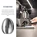 5PC Kitchen Timer Stainless Steel Cooking Eggs 60 Minutes Mechanical Alarm Clock Baking Cooking Tools Countdown Time