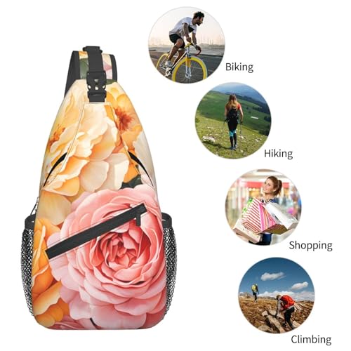 Morrales de Crossbody con patrón Floral Moon Flower miniatura 5