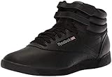 Reebok Women's Freestyle Hi Shoe, Black, 9 M US