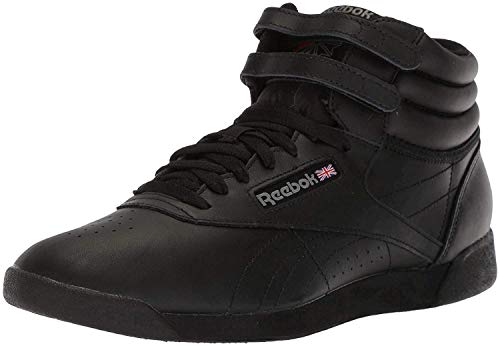 Reebok Women's Freestyle Hi Shoe, Black, 9 M US