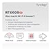 Synology Desktop Wireless TriBand-Router RT6600ax, schwarz