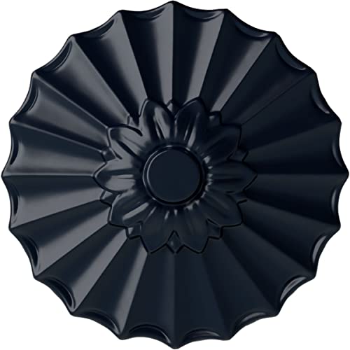 Image of Ekena Millwork CM09SHMDF Shakuras Ceiling Medallion, Midnight Dream