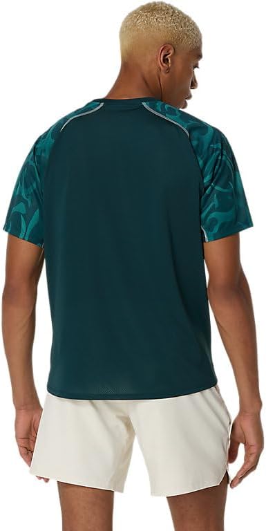 ASICS Men's Game Short Sleeve TOP Tennis Apparel