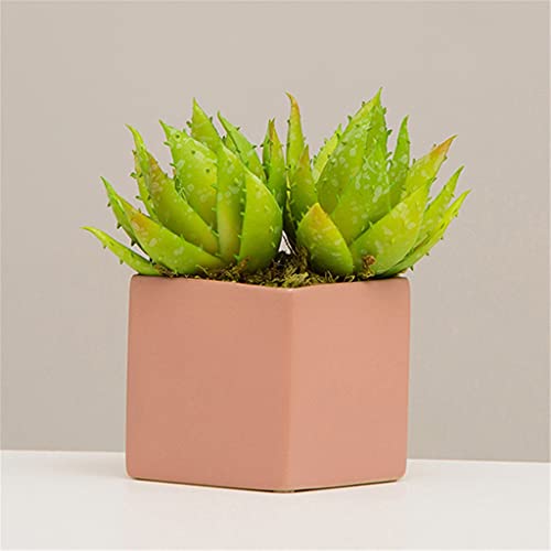 Fleurs artificielles sans entretien plantes en pot réalistes