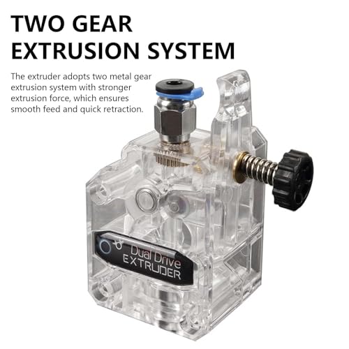 3D Drucker Extruder Motor Kit, Dual Gear Extruder Drucker Dual Gear Extruder für Anycubic Kobra Plus Kobra Max Vyper
