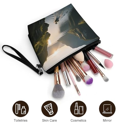 Bolsa de maquillaje con cremallera ideal para regalo de mujer 5
