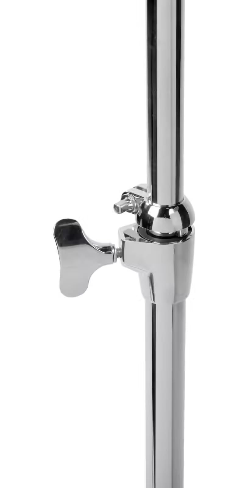 WOODBRASS NYX C-1500 Pied Cymbale Droit Medium - Stand Cymbale Batterie Double Embase Stable, Support Robuste Aluminium Acier, Hardware Batterie Fiable