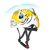 Fahrradhelm für Kinder, verstellbar, Motiv: Tiger, Helm für Jugendliche, für Kinder von 2-6 Jahren, für Wochenendausflüge und Outdoor-Reisen, für den täglichen Gebrauch und die Schule