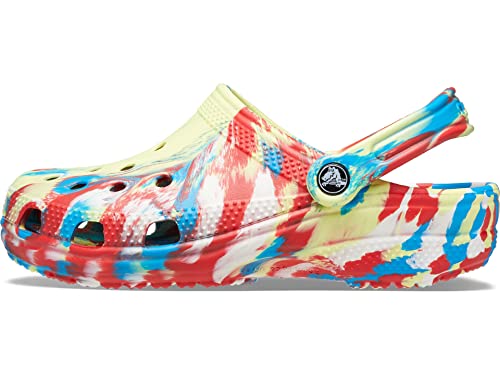 Image of Crocs Unisex-Adult Classic Marble Clogs (Multicolor)