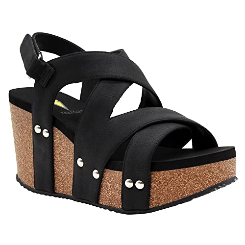 VOLATILE Womens Tory Casual Sandals Casual High Heel 3" & Up2