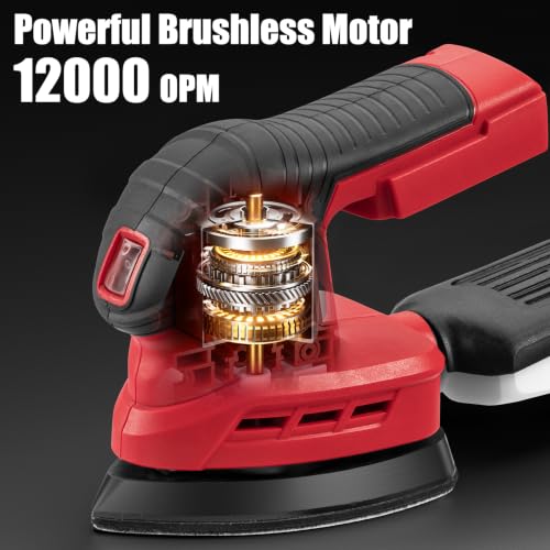 RKBUDOL Brushless Detail Sander