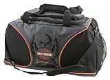 Harley-Davidson Deluxe Embroidered Bar & Shield Duffel Bag, Black 7189519