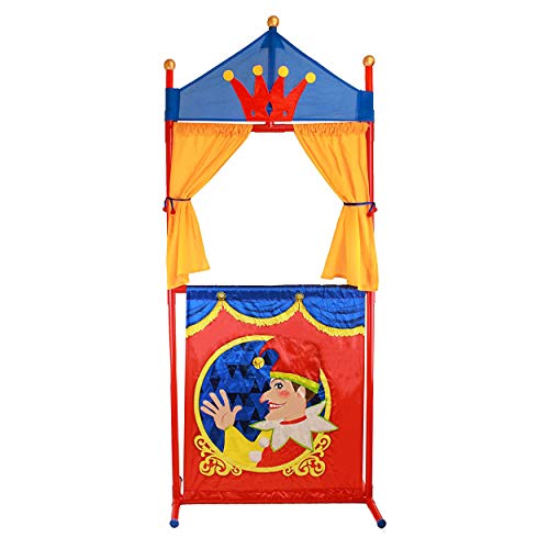 Deluxe Puppet Show Theater Sturdy Non-Top Base Fold-able and Easy to Store - Thumbnail 5