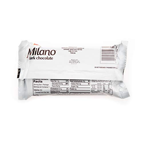 Image of Pepperidge Farm Milano Cookies Foodservice Snack Packs, Dark Chocolate, 1.5 Oz, Pack of 60