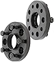 Ineedup 20mm 5x120 Hubcentric Wheel Spacers 66.9mm Center Bore with 14x1.5 Studs Black 2Pcs 5 Lug Wheel Spacers 20mm Thickness Fit for LaCrosse 2013-2016 for SS 2014-2016
