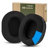 Cuscinetti auricolari di ricambio Geekria Sport con gel rinfrescante, compatibili con Sony INZONE H9 II, WH-G910N e H6 Air, neri