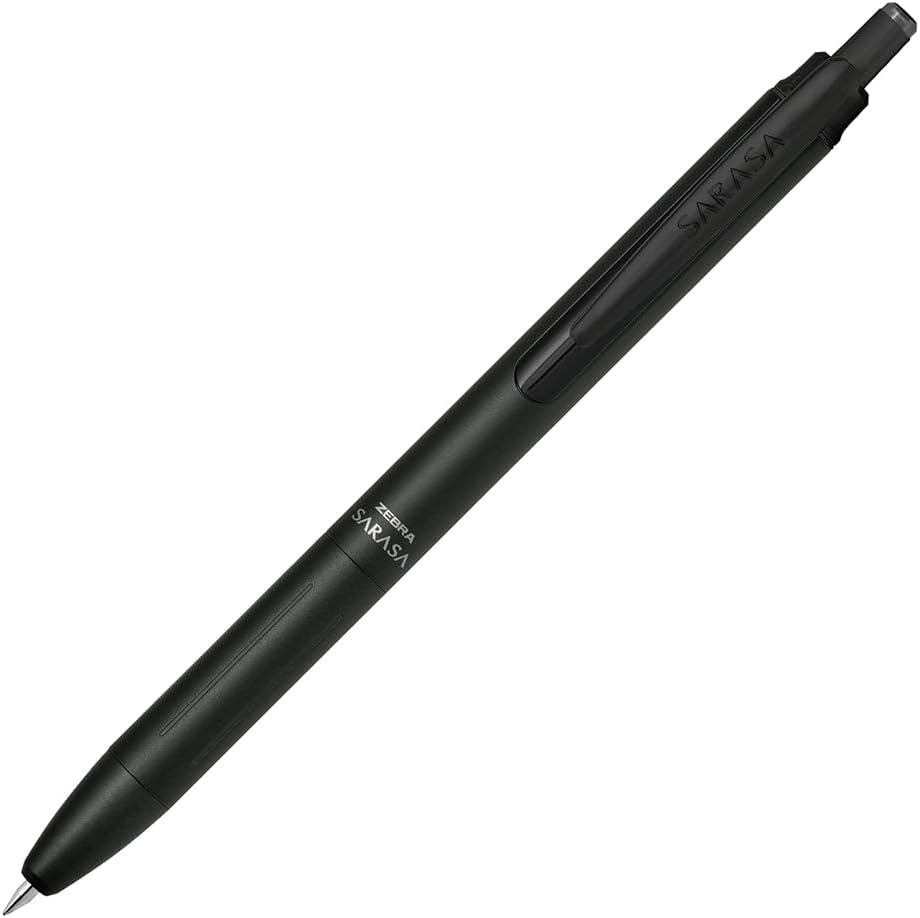 Zebra Sarasa Grand Gel Pen, Limited Edition Monochrome Series Black, Fine 0.5mm, Water-Based Black Ink (P-JJ57-MC-BK)