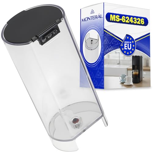 MONTERAL Reservoir Eau pour Machine a Cafe Capsule avec le Code Original MS-624326 pour Krups pour Nespresso Essenza Mini XN1101 XN1108 XN110B - Garantie de 10...