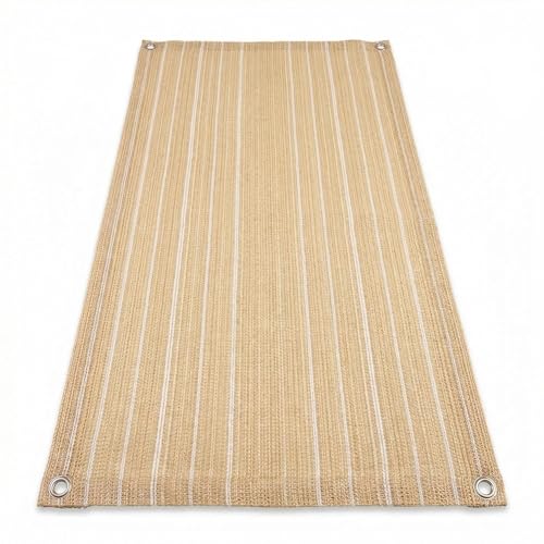 Pare-soleil extérieur protection UV toile résistante à oeillets