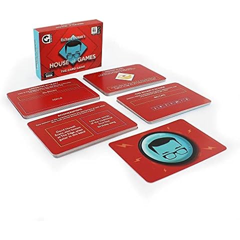 Ginger Fox Official Richard Osman's Official House Of Games Card Game - Based on The Hit BBC Series - Hilarious Trivia Challenges To Play Including Answer Smash. Get Together For A Fun Games Night In Cover