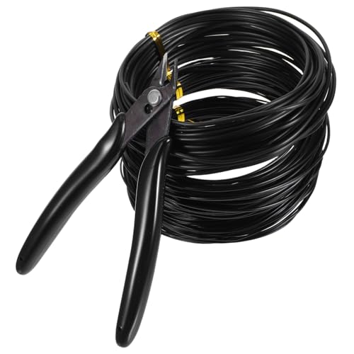 Veemoon アルマイト加工アルミ製盆景ワイヤー 径種巻 剪定鋏付き 園芸用枝曲げ整形ツール 初心者対応植物トレーニング用