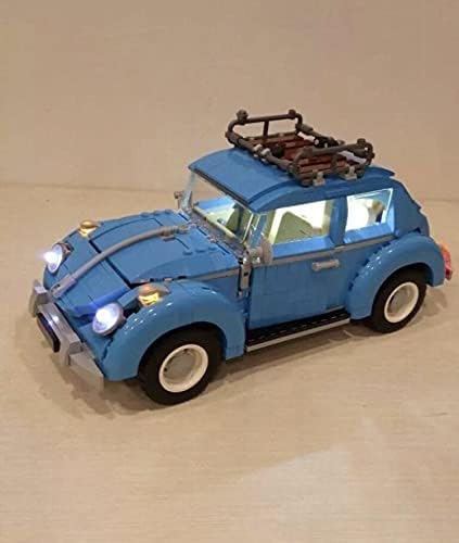 Kit de iluminación LED de bloques brillantes para Lego 10252 Volkswagen Beetle