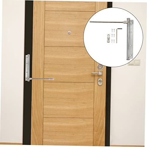 Cierrapuertas ajustable de acero inoxidable para puertas de hogar 5