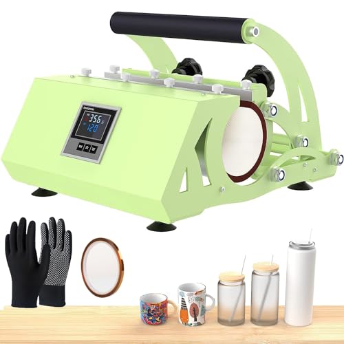 Máquina de prensa térmica para tazas hasta 30oz 110V miniatura 1