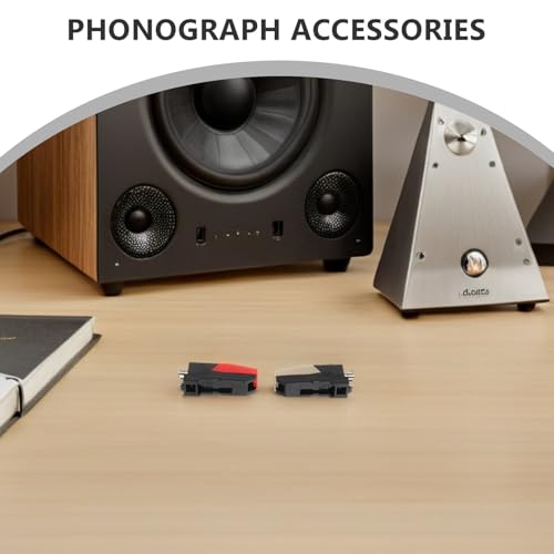 Aguja de repuesto para tocadiscos compatible con vinilos y fonógrafos Toyvian 5