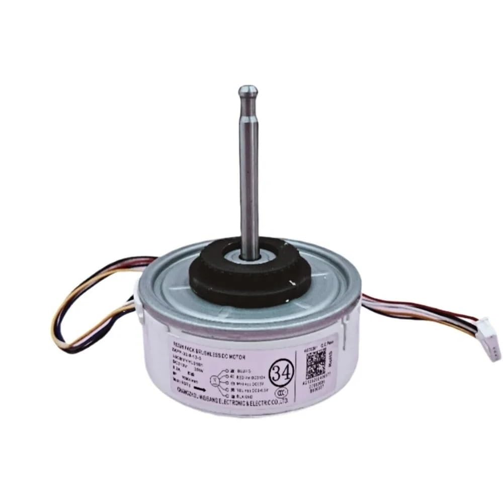 WANGZEQIOU Air Conditioner Indoor Unit DC Fan Motor ZKFP-30-8-13-3 DC310V 30W 1550r/min Conditioning Parts