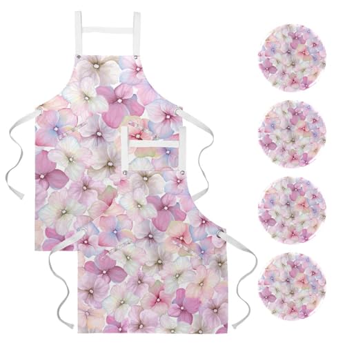 Tablier de serveuse imperméable pour éviter les taches en restauration et bistrot