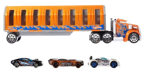 hot wheels power drop transporter