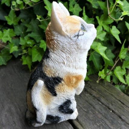 Amazon.co.jp: 猫の置物 三毛猫の子猫 7231HT キャット ガーデン