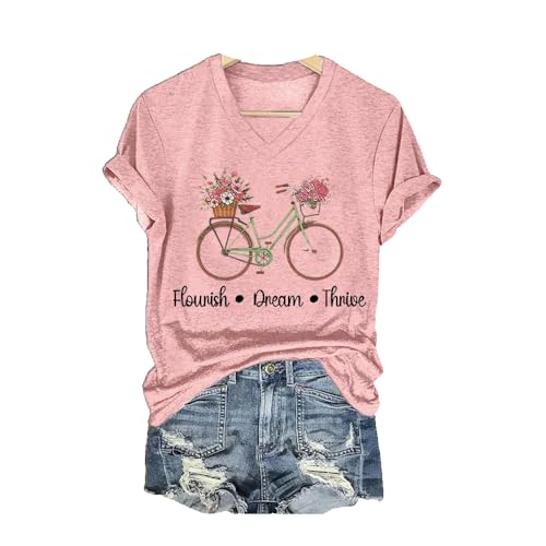 Flourish Dream Thrive Floral Shirt Foxtrot Delta Tango Tee