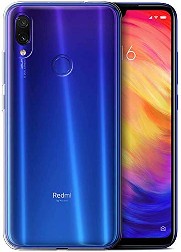 Image of Case Creation Redmi Note 7 Pro Imported 0.3mm Crystal Clear Totu Silicone Transparent Flexible Soft Corner Protection with TPU Slim Back Case Color Cover for Mi Note 7 Pro