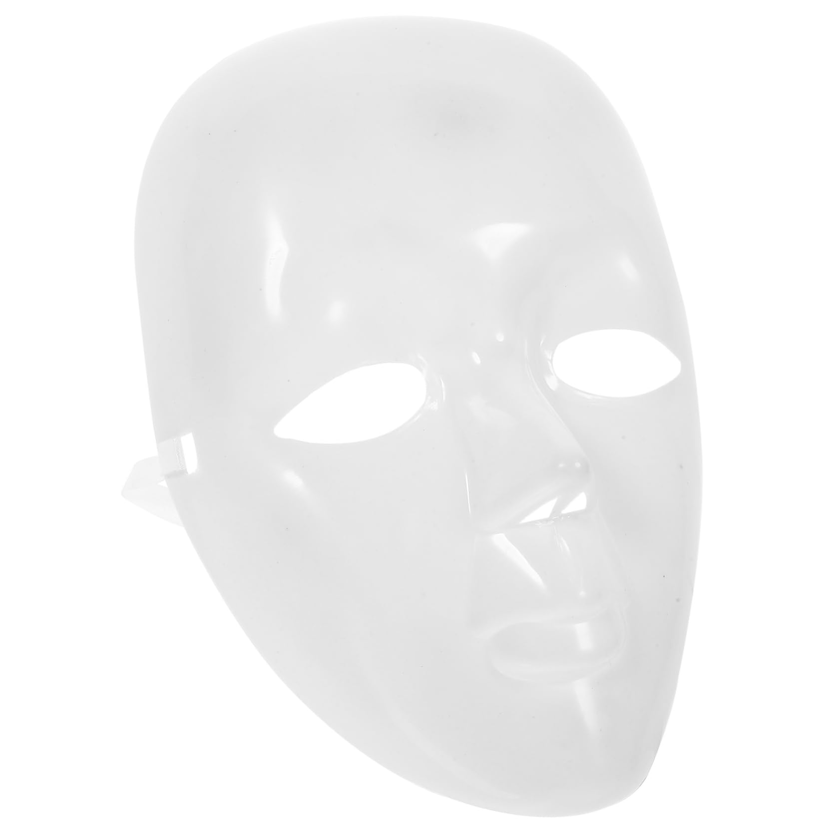 PartyKindom Blank Diy Hand-painted Masquerade Mask for Creative Role-playing at Parties and Events Canvas for Artistic Expression and Cosplay