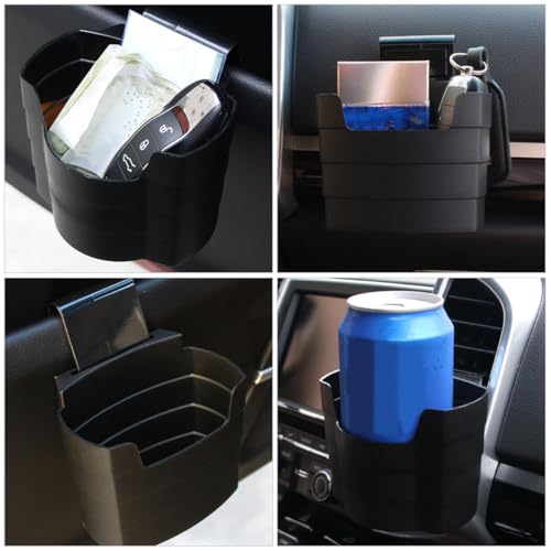 Portavasos para carro PATKAW con soporte para papas y basura miniatura 7