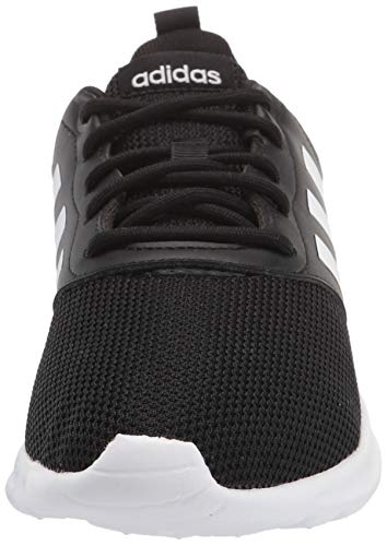 Adidas Women's Qt Racer 2.0 Running Shoe, Black/White/Grey, 7 #TOP1