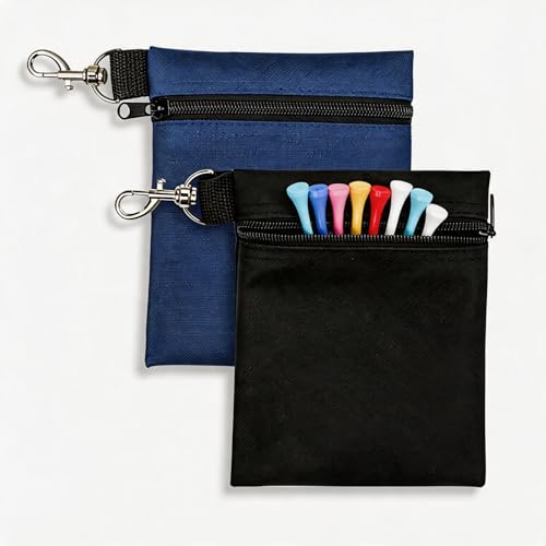 2 Pack Golf Tee Pouch