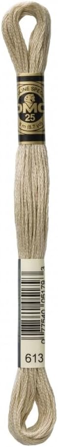 DMC Stranded Cotton Embroidery Thread 613 - per Skein