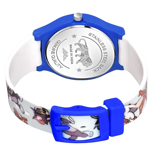 Image of Acnos Character Kid's Happy Colorful Water-Resistant Durable Watch for Boys Kids Boy with Fun Designs Adjustable Strap Positive Messages Watch for Kids