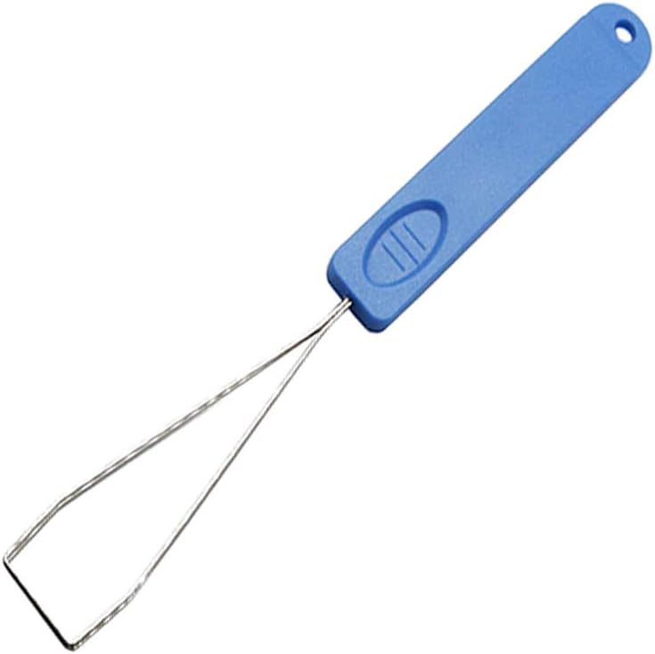 ArtMuseKitsMikash ThreeBulls Keycap Puller Stainless Steel Keycap Removal Tool Expert Mechanical Keyboard (Blue Puller)