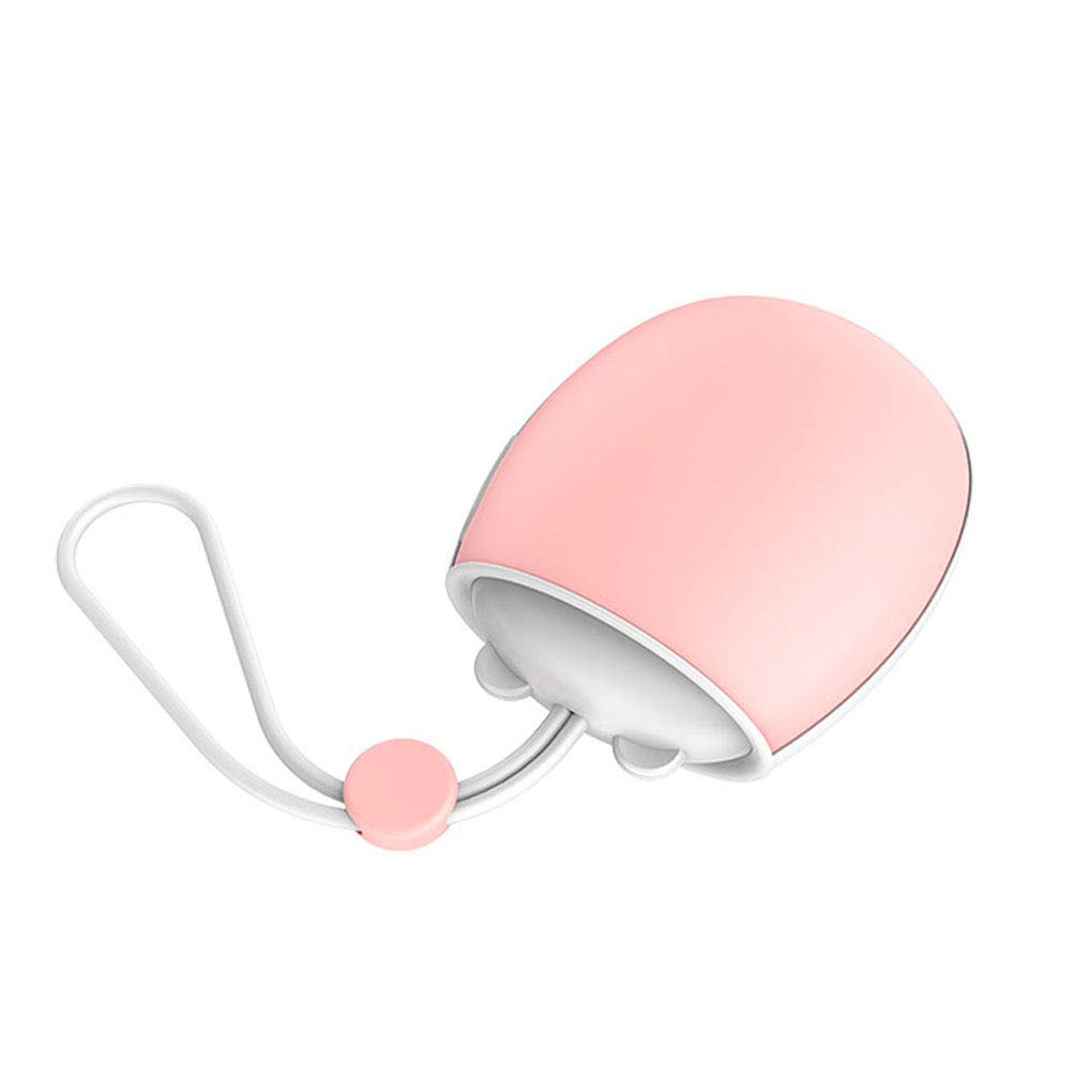 Inverno Lampada a Sospensione Bifacciale Riscaldante Scaldamani Elettrico, 4000mah Portatile Power Bank, USB Riutilizzabile con Riscaldamento Rapido, Regali Comfort, Pink