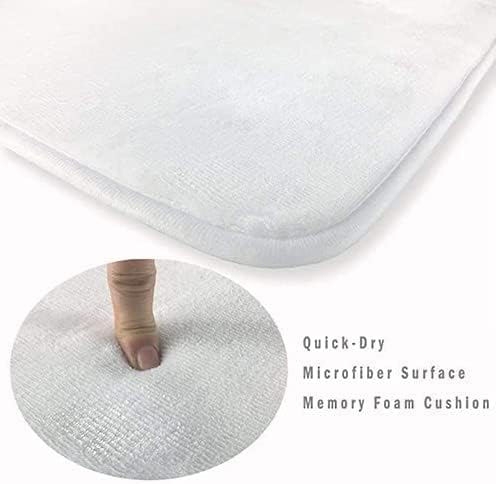 Miniatura 4 de Tapete de baño de otoño, calabaza, girasol, hoja de arce, búfalo negro, blanco, a cuadros, cosecha de Acción de Gracias, rústica, decoración de baño