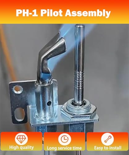 PT-1 Pilot Thermocouple Replacement Kit Compatible with Gas Fireplace, Gas Furnace, Water Heater, Boiler and Liquefied Propane(LP) G45 and G46 Burner
