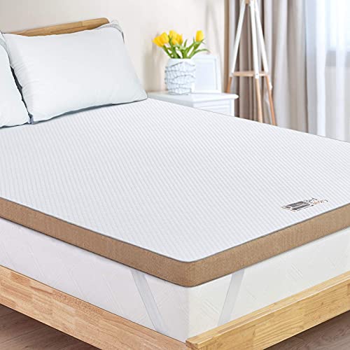 One-Day Sale: Up to 80% Off BedStory 3 Inch Gel Memory Foam Mattress Topper