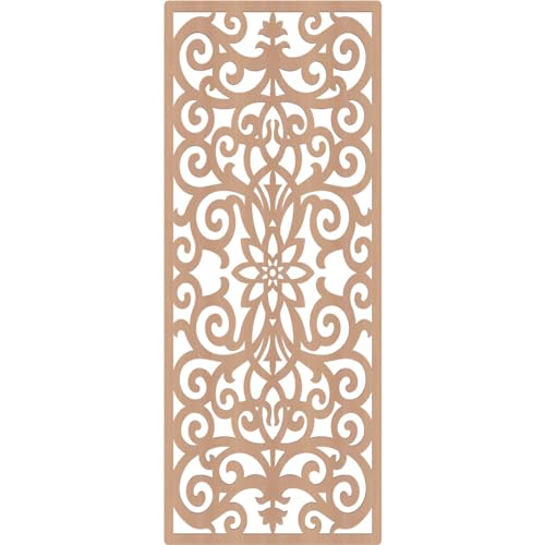 Image of Buel Decorative Pierced Fretwork Wood Wall Panels, 29 3 /8 inchW x 74 3 /8 inchH x 3 /8 inchT, Alder